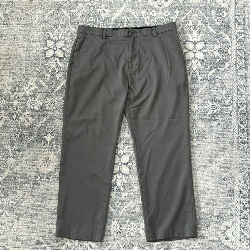 Men’s Classic Fit Stretch Golf Pants - Gray